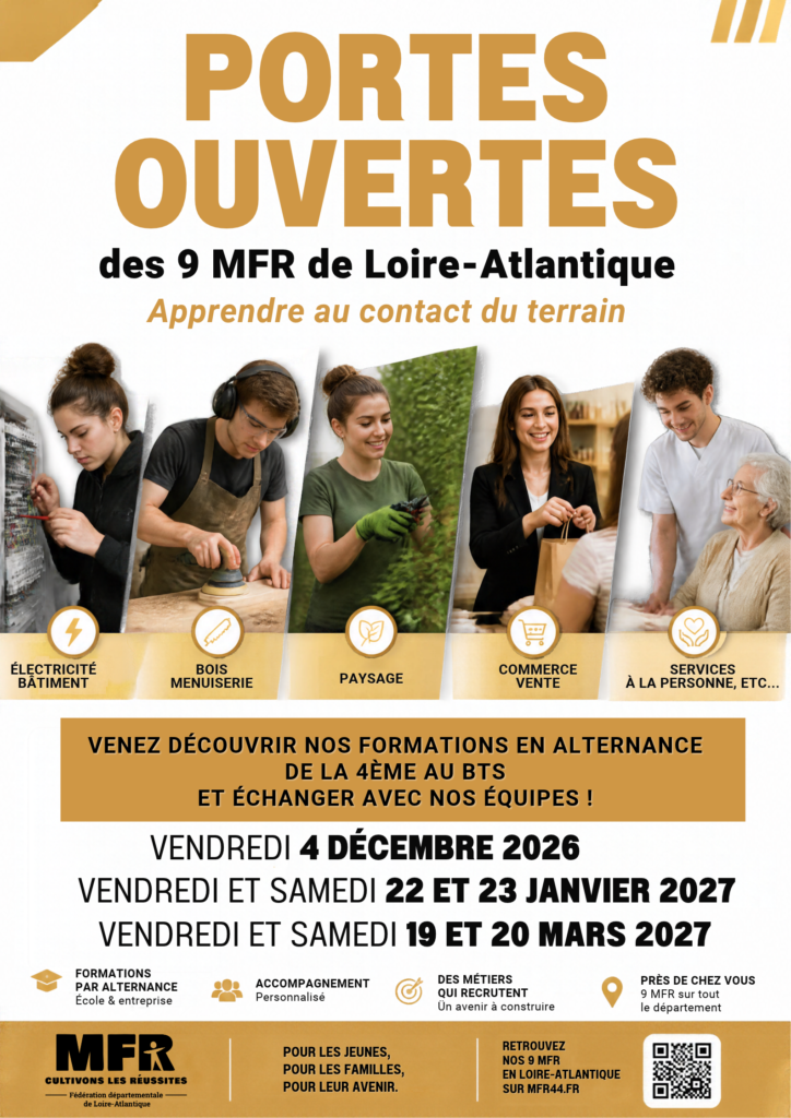 Portes ouvertes 2026-2027