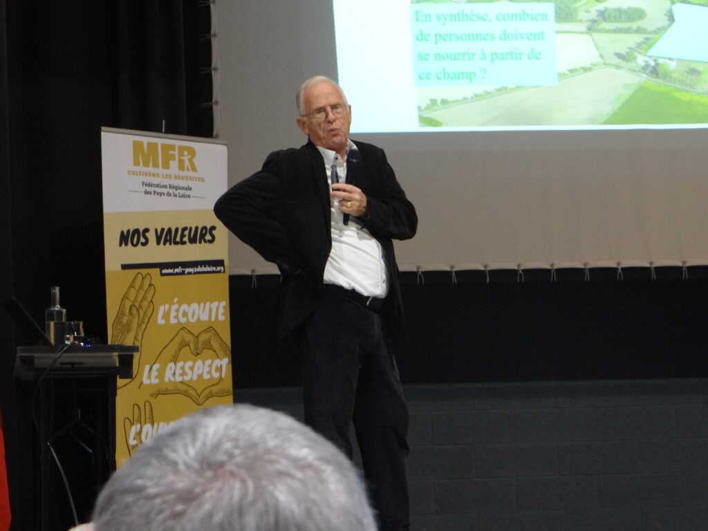 AVENIR DE L’AGRICULTURE : UNE CONFÉRENCE POUR LES MFR 2 Avenir de l’agriculture : une conférence pour les mfr 1
