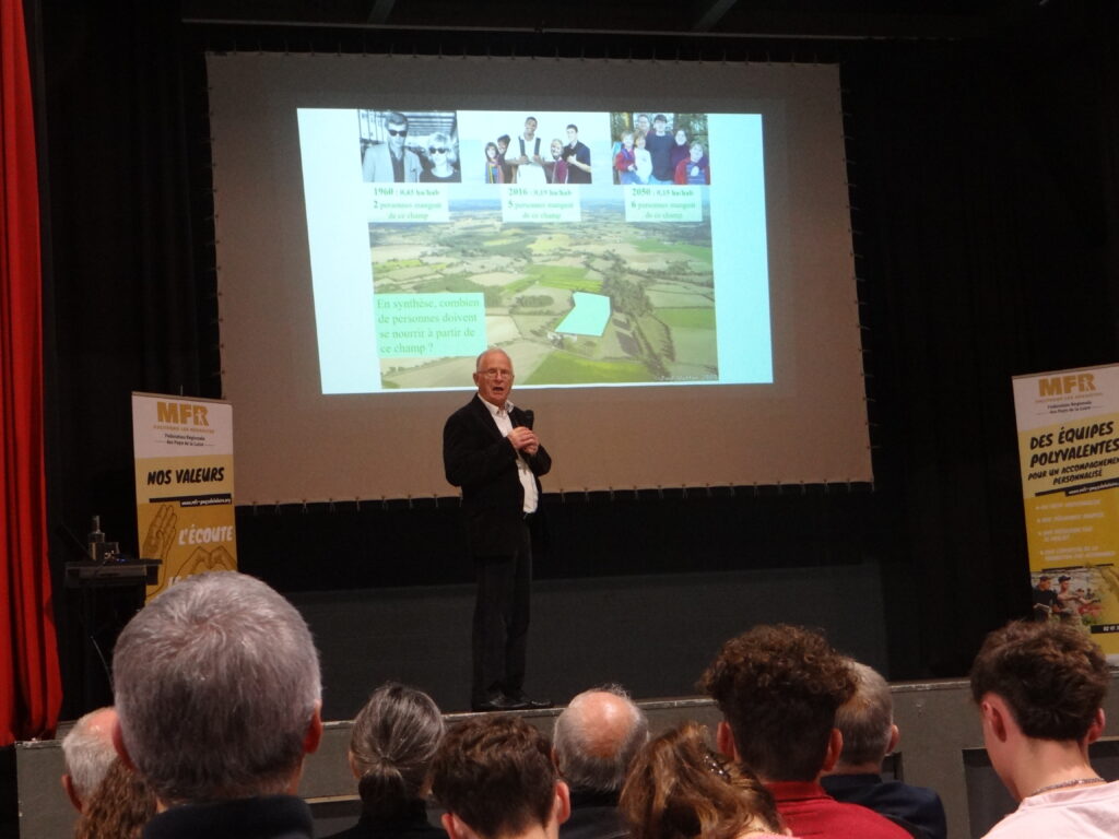 AVENIR DE L’AGRICULTURE : UNE CONFÉRENCE POUR LES MFR 4 Avenir de l’agriculture : une conférence pour les mfr 3